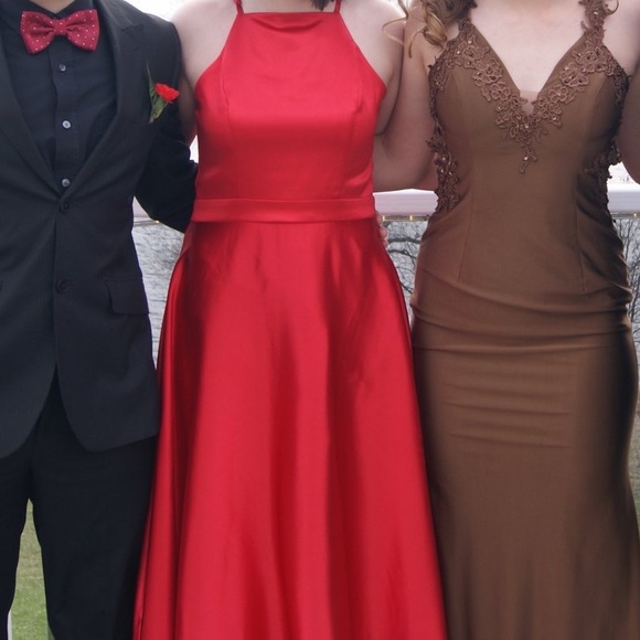 Red Prom Dress - Picture 3 of 3